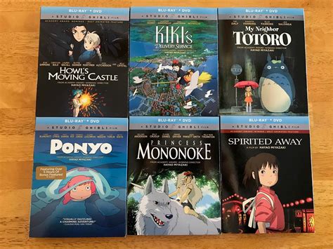 Ghibli Blog: Studio Ghibli, Animation and the Movies: The New Studio Ghibli Blu-Ray/DVD Movies ...