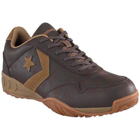 Men's Composite Toe Converse® C1940 Athletic Casual Oxfords, Brown - 215966, Work Boots at ...