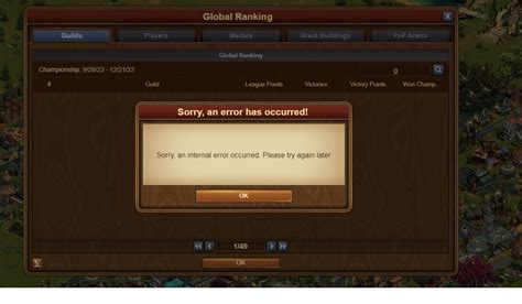 [Global Ranking] [Search->Guilds][Single Letter] | Forge of Empires Forum