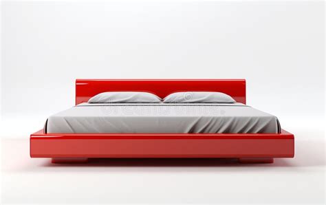 Minimalist Platform Bed - Japan Stock Illustration - Illustration of ...