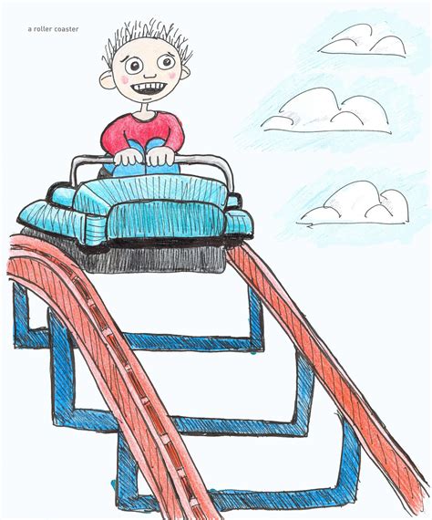 Roller Coaster Drawing - ClipArt Best