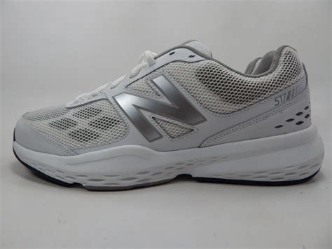 New Balance 517 Size 9.5 M (D) EU 43 Men's Cross Training Shoes White MX517WR1 - Athletic