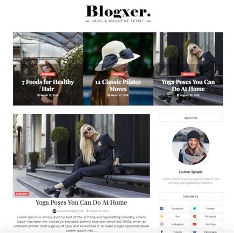 50 Best Minimalist Blogger Templates 2021