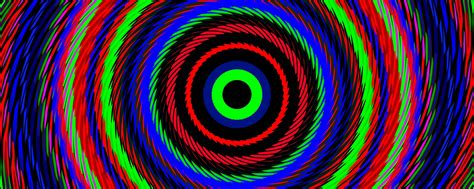 circles, optical illusion, colorful, abstraction 4k - Free 4k ...