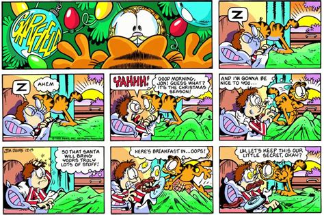 Garfield | Nick in 2023 | Christmas comics, Garfield cartoon, Funny comics