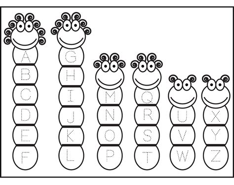 10 best free abc worksheets preschool printables printableecom - asl alphabet chart printable ...