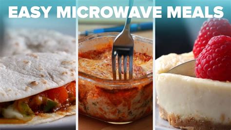 Easy Microwave Meals - YouTube