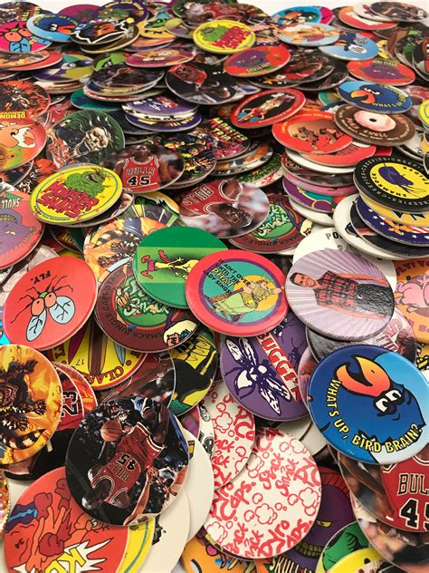 400 lot of miscellaneous variety pogs and 3plastic & metal | Etsy