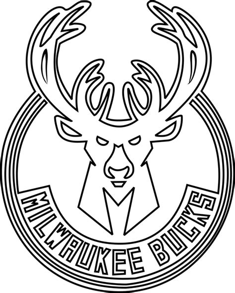 Free Milwaukee Bucks Coloring Pages