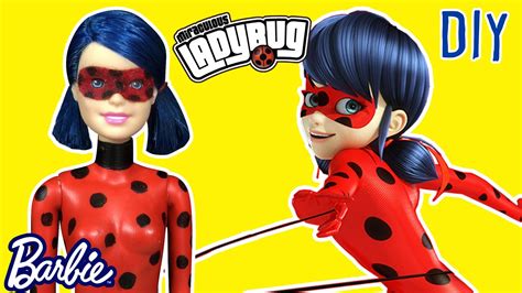 Miraculous Ladybug Marinette - Custom Doll Barbie Tutorial - DIY - Making Kids Toys