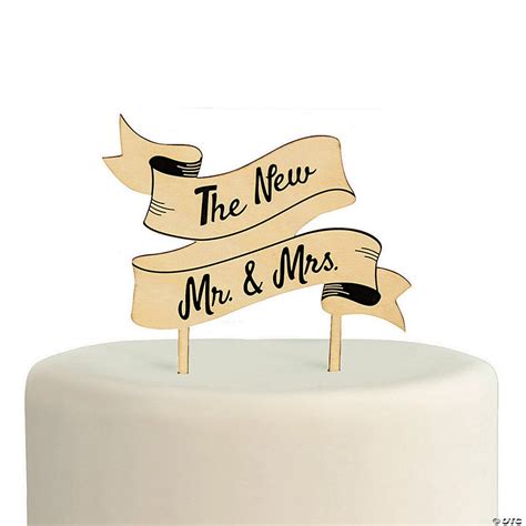 Rustic Cake Topper | Oriental Trading