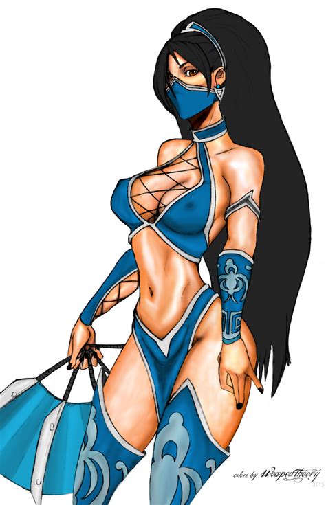 MK9 Kitana by silentninja-1991 Colored A by WeaponTheory on DeviantArt