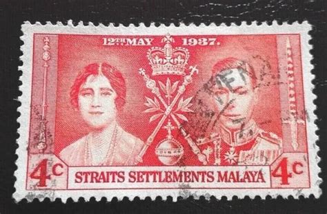 STRAITS SETTLEMENTS:1937 THE Coronation of King George VI an. Collectible Stamp. $5.07 - PicClick
