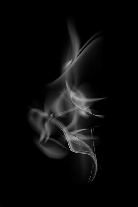 smoke isolated on black 2797492 Vector Art at Vecteezy