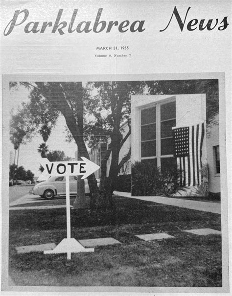 VINTAGE: Park La Brea preps for primaries - Beverly Press & Park Labrea NewsBeverly Press & Park ...