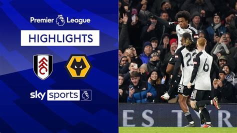 Fulham 3-2 Wolves | Premier League highlights | Video | Watch TV Show ...