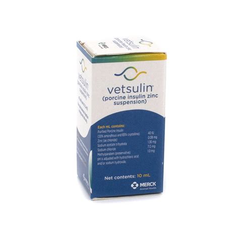 Vetsulin: Porcine Insulin Zinc Suspension for Cats and Dogs - VetRxDirect