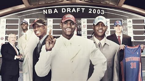 2003 NBA Draft Revisited (LeBron / Darko / Melo / Bosh / D-Wade) (HD) - YouTube