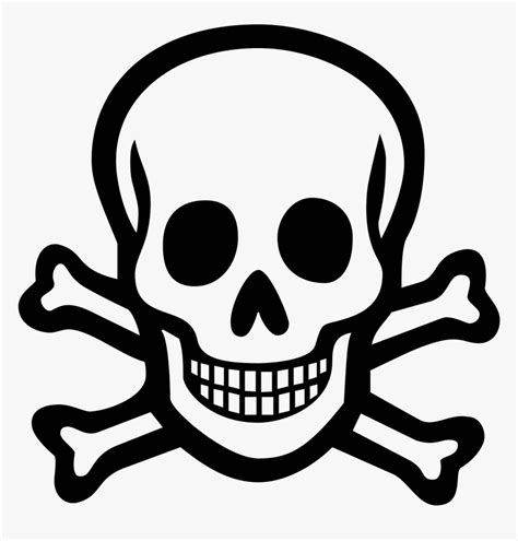 Poison Vector - Lab Safety Symbols Poison, HD Png Download ...