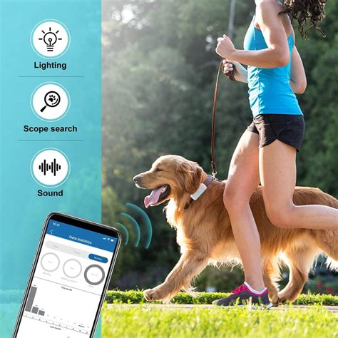 Dog GPS Tracker 4G LTE Dog Tracker 700mA Standby 7 Days GPS Tracker for Dogs Mini GPS Tracker ...