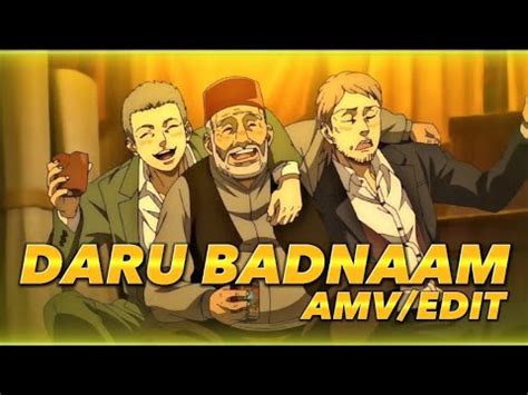 DARU BADNAAM AOT AMV/EDIT - YouTube