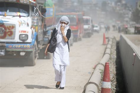 Air Pollution in Nepal on Behance