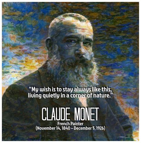 Claude Monet Quotes In French - ShortQuotes.cc