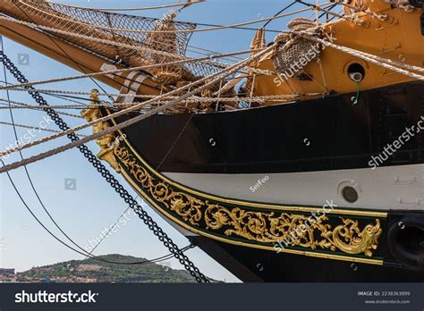 Amerigo Vespucci Sailing Ship Navy Built Stock Photo 2238363899 ...