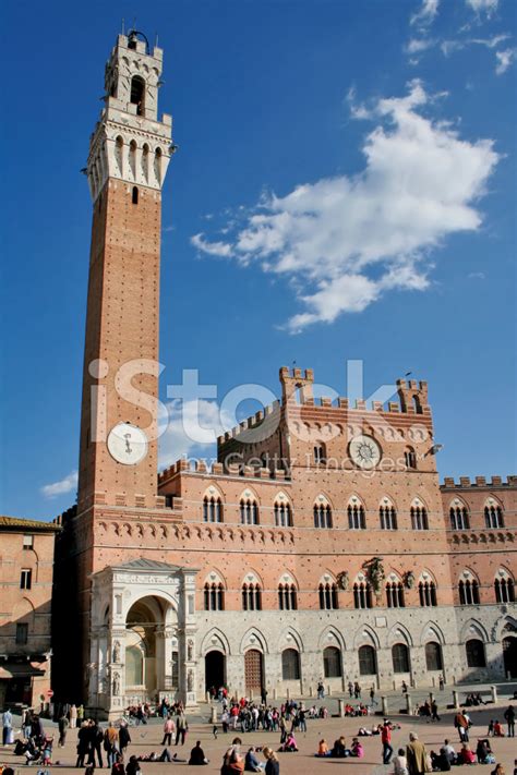 Siena Piazza Del Campo Stock Photo | Royalty-Free | FreeImages