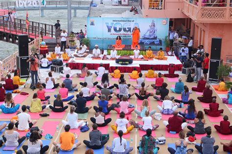 International Day of Yoga at Parmarth Niketan, Rishikesh – Sadhvi Bhagawati Saraswati