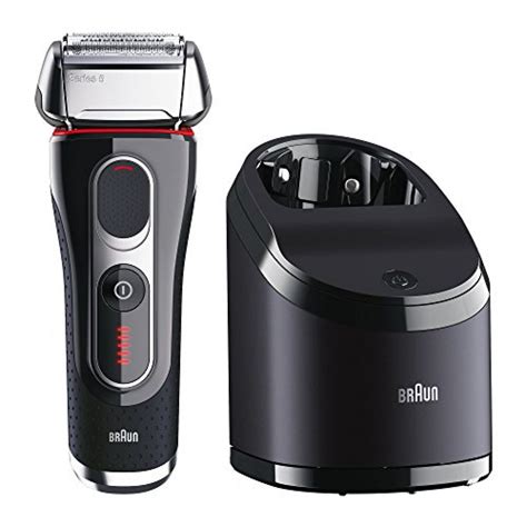 Braun Series 5 5090cc Electric Shaver with Clean & Charge Station ...