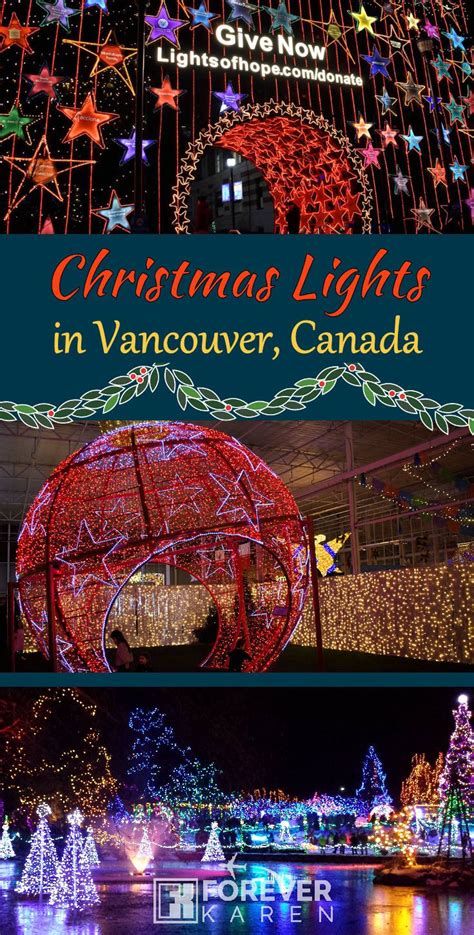 Christmas Lights In Vancouver, Canada | Best christmas lights, Christmas lights, Canada christmas