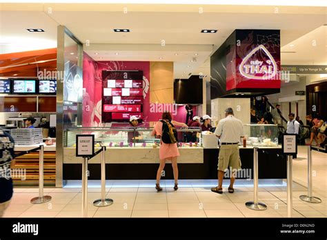 Food Court restaurants fast food Eaton Center Centre Shopping Mall Stock Photo: 52094265 - Alamy