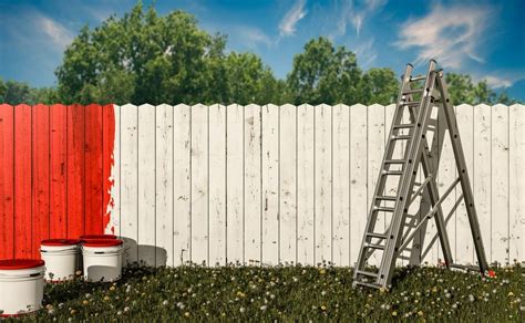 Is it Better to Paint or Stain a Wood Fence? - Matt the Painter