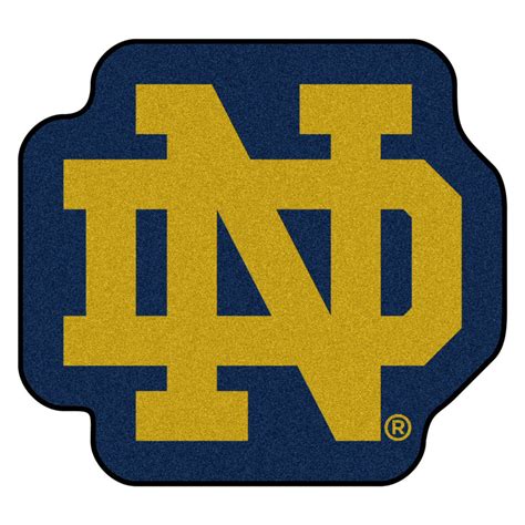 Notre Dame Mascot Mat - "ND" Logo - Floor Rug - Area Rug