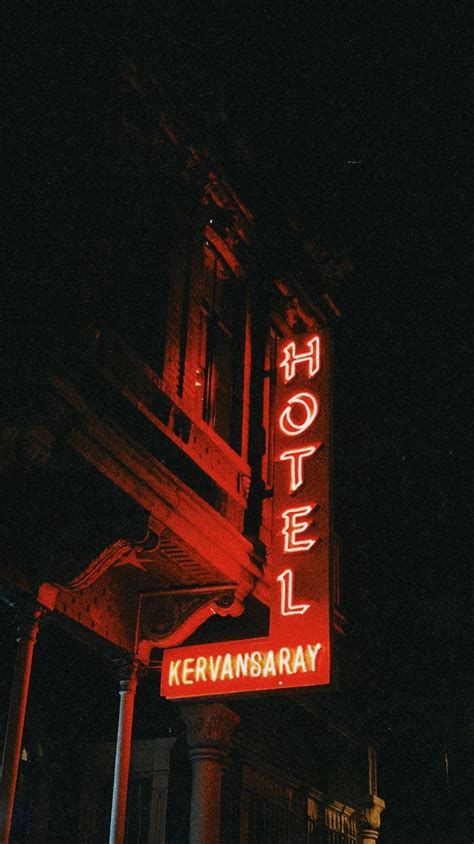 "Hotel Neon Sign" Photographic Print for Sale by posterify | Neon ...