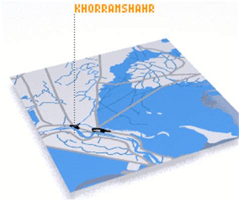 Khorramshahr (Iran) map - nona.net