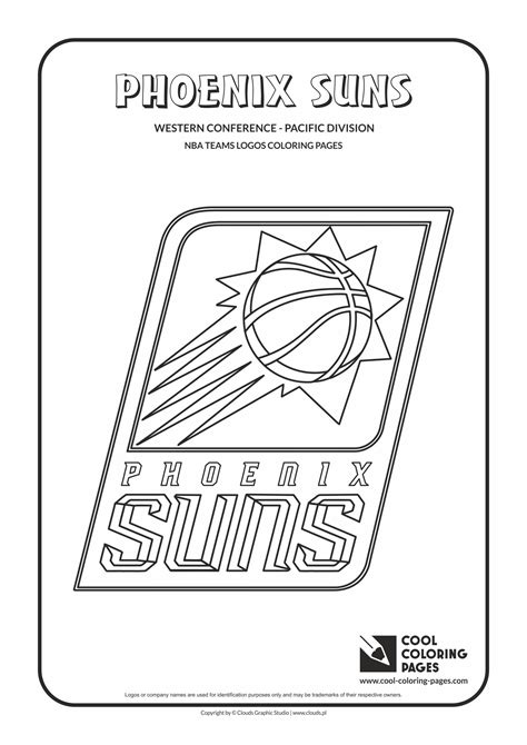 Gambar Phoenix Suns Nba Basketball Teams Logos Coloring Pages Cool Clubs di Rebanas - Rebanas