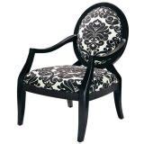 Damask Accent Chair - Home Furniture Design