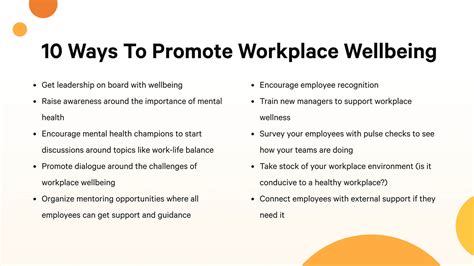 10 Ways Leaders Can Promote Workplace Wellbeing | Together Mentoring ...