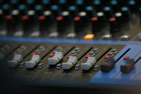 Black and Gray Audio Mixer · Free Stock Photo