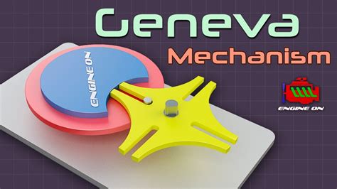 Geneva Mechanism Animation - YouTube