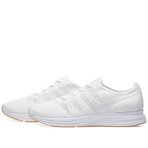 Nike Flyknit Trainer White & Gum | END. (US)