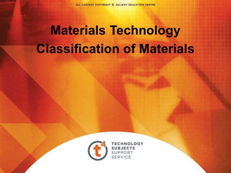 Classification of Materials