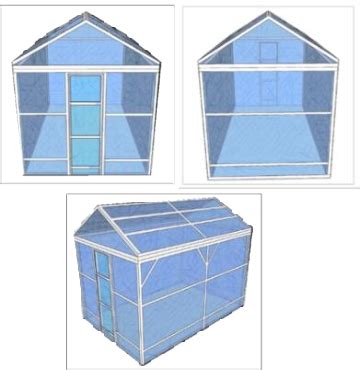 Design of a greenhouse frame | Download Scientific Diagram