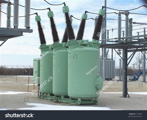 Electrical Substation Breaker Stock Photo 1115896 - Shutterstock