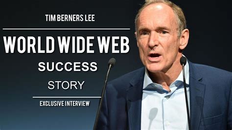 Exclusive Interview with Tim Berners Lee - Father of World Wide Web - YouTube