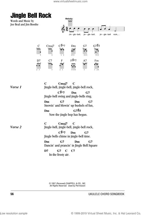 Jingle Bell Rock Guitar Chords