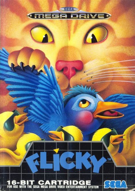 Flicky (1984) Arcade box cover art - MobyGames