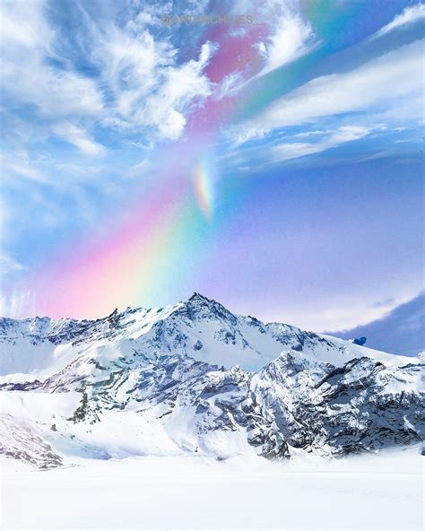 ArtStation - Snow Rainbow